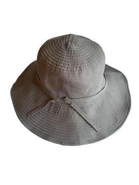 San Diego Hat Company Wide Brim Sun Hat in Taupe